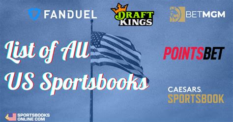 sportsbook list|all betting sites list.
